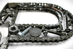 Load image into Gallery viewer, Car Part Letter P - Scrap Metal Art, Unique Gift for Car Lovers, Garage Decor - Ben&#39;s Auto Decor
