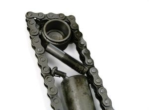 Car Part Letter V - Repurposed Art, Automotive Decor Made From Car Parts - Ben's Auto Decor