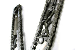 Load image into Gallery viewer, Car Part Letter V - Repurposed Art, Automotive Decor Made From Car Parts - Ben&#39;s Auto Decor

