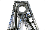 Load image into Gallery viewer, Car Part Letter W - Steampunk Engine Art, Unique Metal Wall Sculpture, Modern Name Sign - Ben&#39;s Auto Decor
