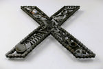 Load image into Gallery viewer, Car Part Letter X - Initial Sign, Repurposed Wall Art for Car Enthusiasts - Ben&#39;s Auto Decor
