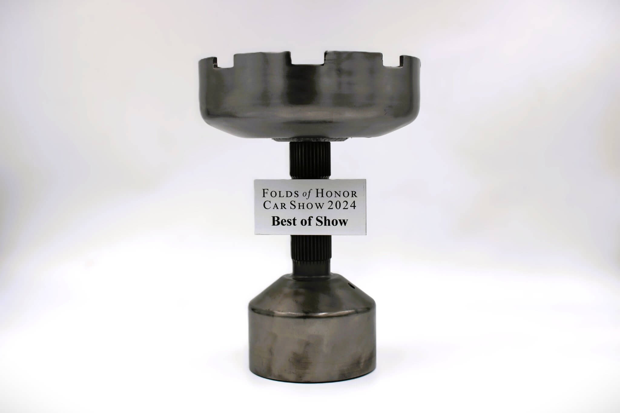 Car Part Trophies - Hand - Welded Awards for Car Shows and Events, Customized Design and Plaque, Steampunk Trophies - Ben's Auto Decor