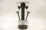 Load image into Gallery viewer, Car Part Trophies - Hand - Welded Awards for Car Shows and Events, Customized Design and Plaque, Steampunk Trophies - Ben&#39;s Auto Decor
