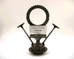 Load image into Gallery viewer, Car Part Trophies - Hand - Welded Awards for Car Shows and Events, Customized Design and Plaque, Steampunk Trophies - Ben&#39;s Auto Decor
