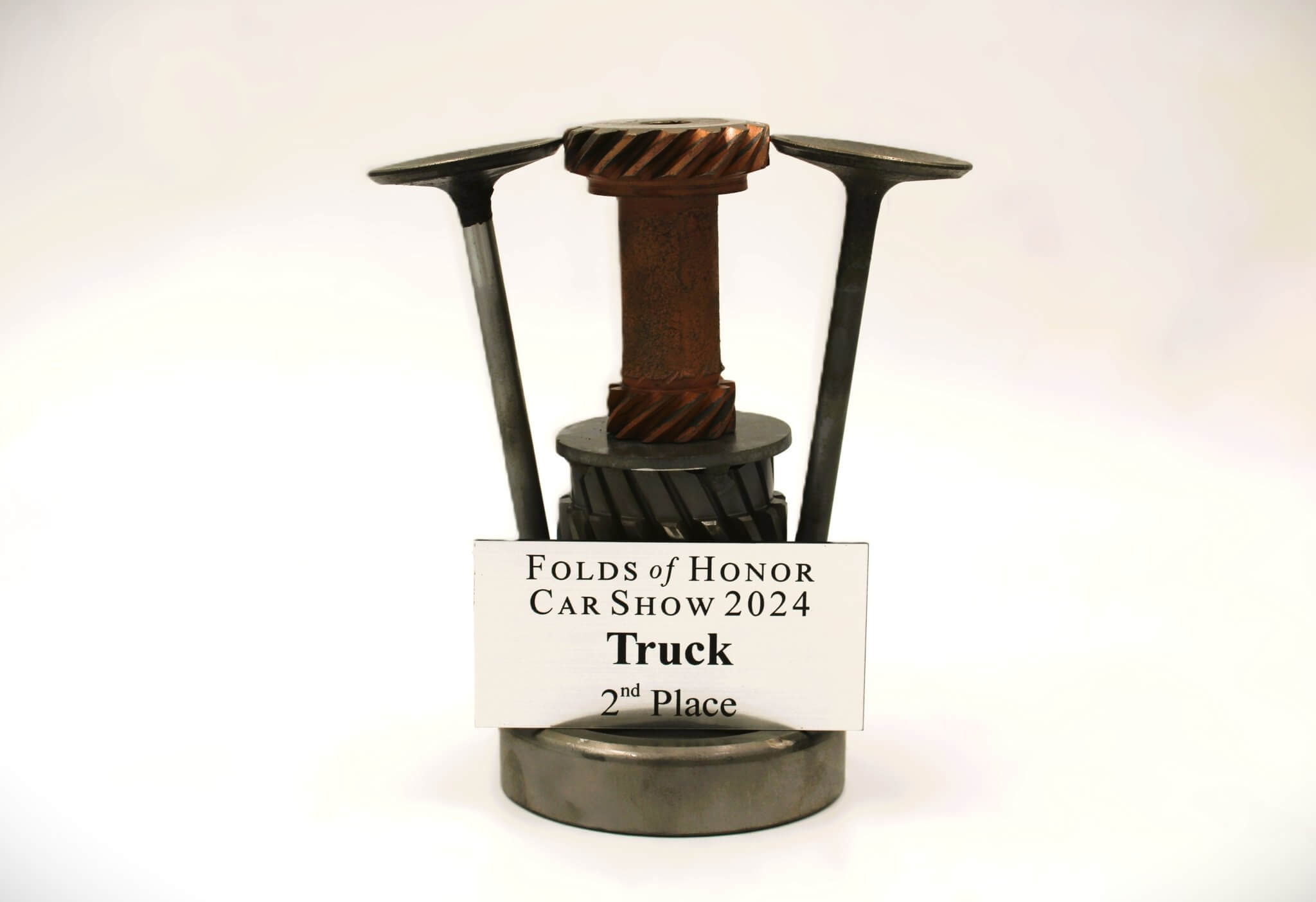 Car Part Trophies - Hand - Welded Awards for Car Shows and Events, Customized Design and Plaque, Steampunk Trophies - Ben's Auto Decor
