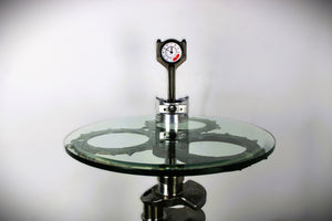 Crankshaft Table - Automotive Decor, Man Cave Furniture, Steampunk Decor, Round Table - Ben's Auto Decor
