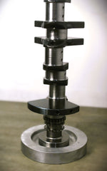 Load image into Gallery viewer, Crankshaft Table - Automotive Decor, Man Cave Furniture, Steampunk Decor, Round Table - Ben&#39;s Auto Decor
