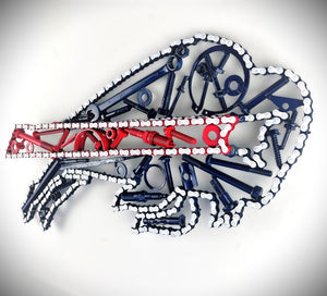 Custom Sports Team Logo Sign, Personalized Gearhead Gift, Man Cave Decor, Sport and Car Enthusiast Gift - Ben's Auto Decor