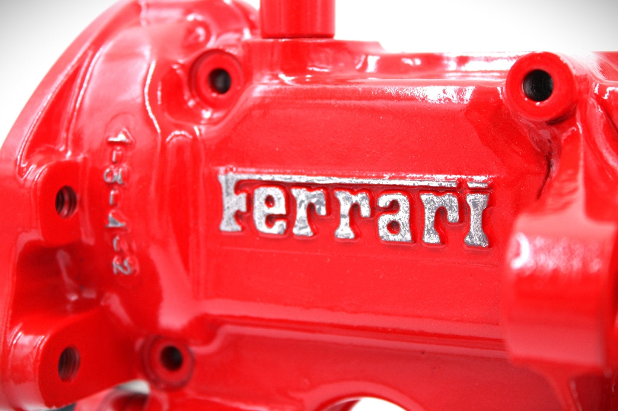 Ferrari Valve Cover Coat Rack - Ferrari 308 Engine Rack, Limited Edition Automotive Decor, Unique Wall Rack for Car Guys, Choose Your Color - Ben's Auto Decor