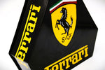 Load image into Gallery viewer, Ferrari Vintage Gas Can - Repurposed Decor, Ferrari Logo Art, Car Guy Gift - Ben&#39;s Auto Decor
