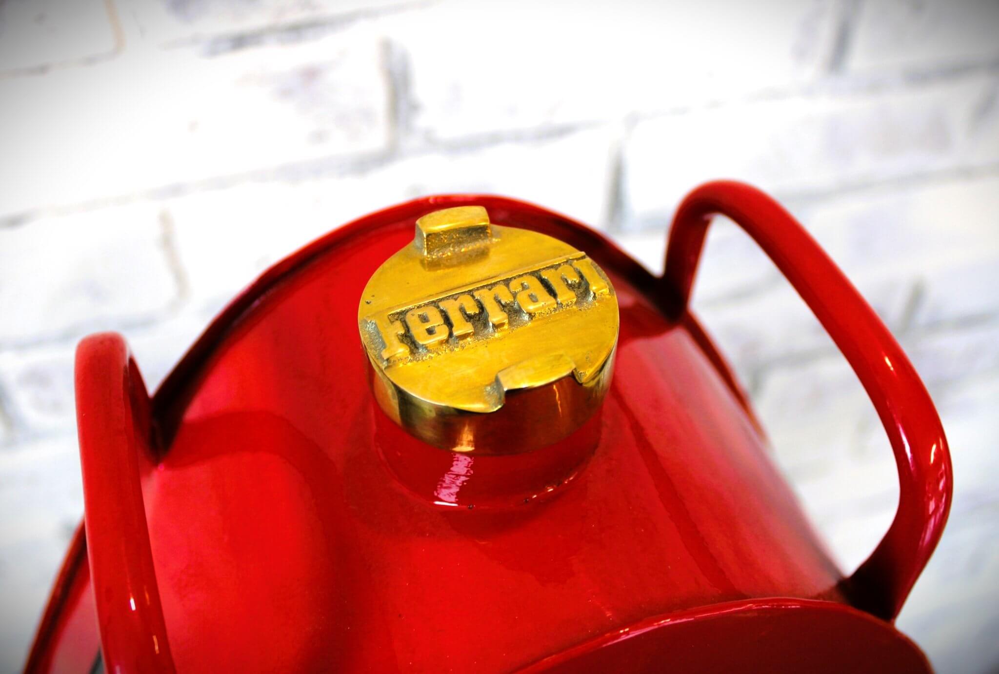 Ferrari Vintage - Style Fuel Gas Can – Hand - Painted & Limited Edition - Ben's Auto Decor