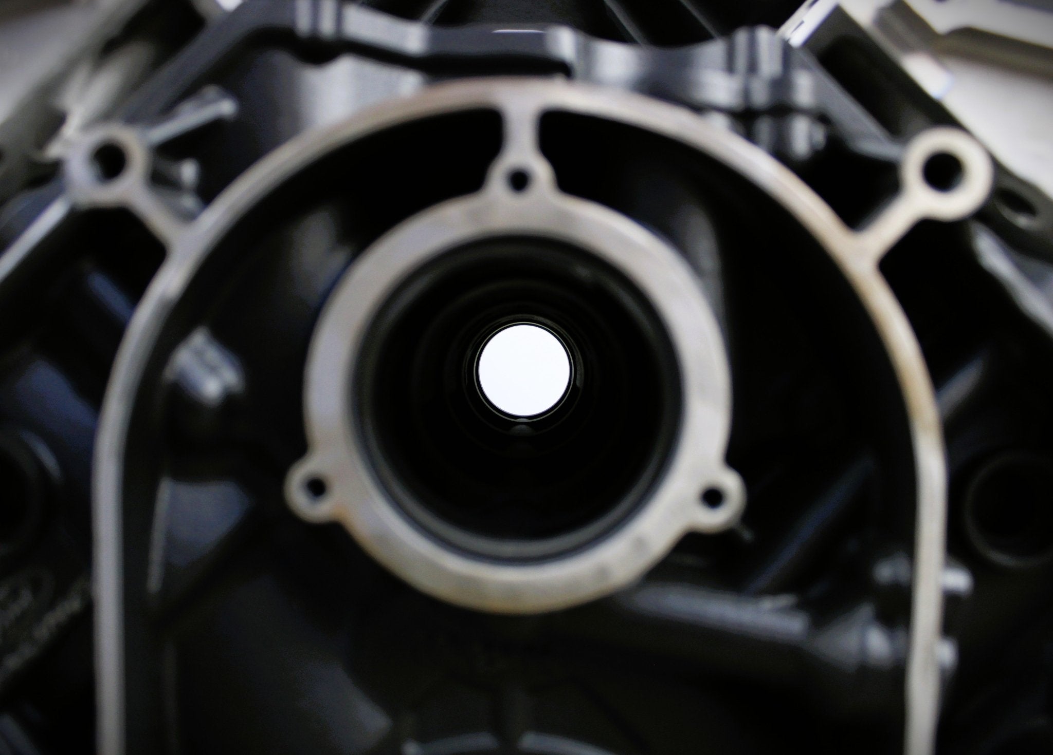 Ford FR9 NASCAR Engine Block Coffee Table - Handcrafted Unique Automotive Decor, Customizable Man Cave Furniture - Ben's Auto Decor