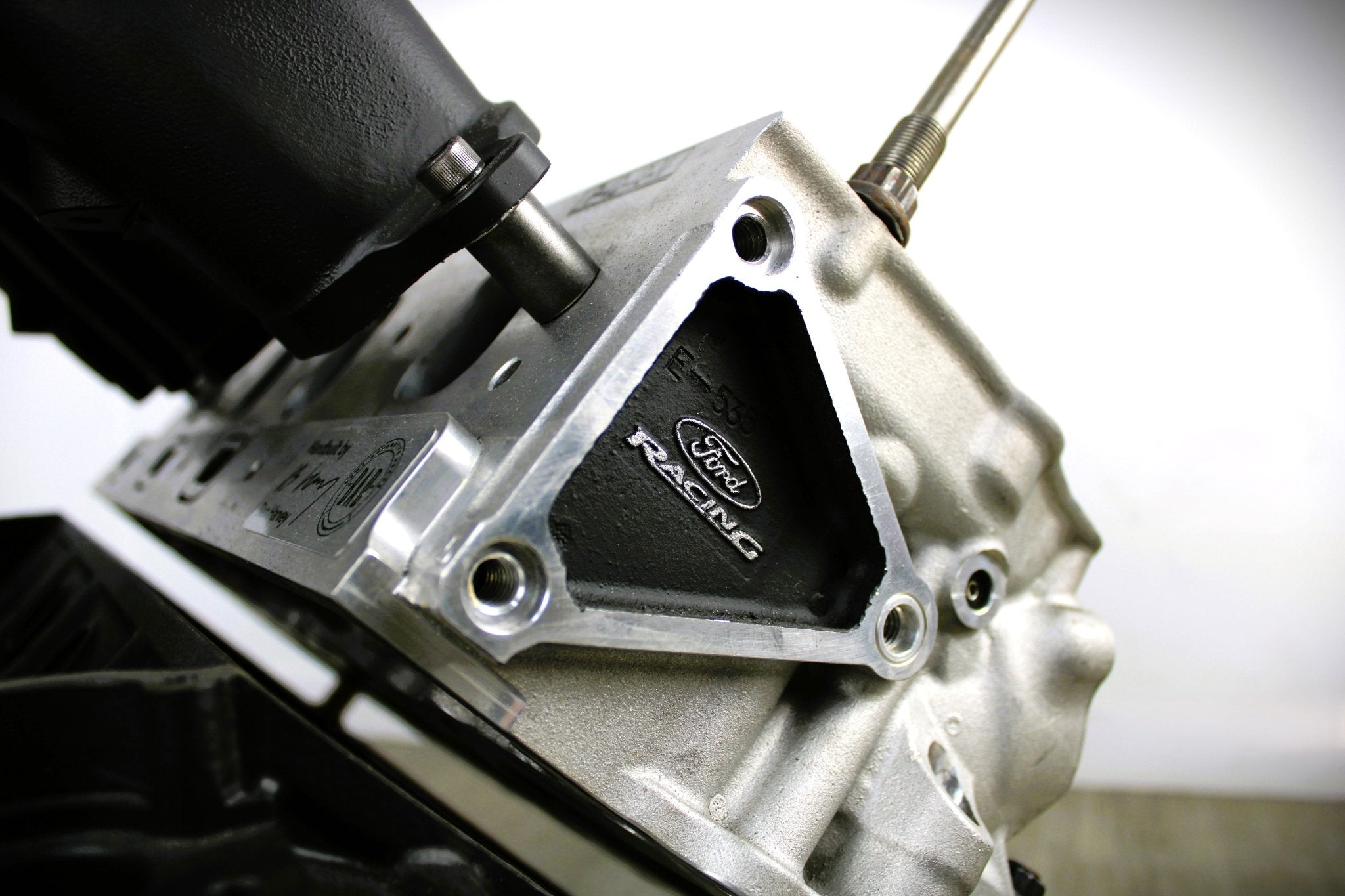 Ford FR9 NASCAR Engine Block Coffee Table - Handcrafted Unique Automotive Decor, Customizable Man Cave Furniture - Ben's Auto Decor