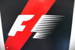 Load image into Gallery viewer, Formula 1 Metal Wall Art Sign - Classic F1 Black and Red, Ready to Hang, Racecar Enthusiast Decor - Ben&#39;s Auto Decor
