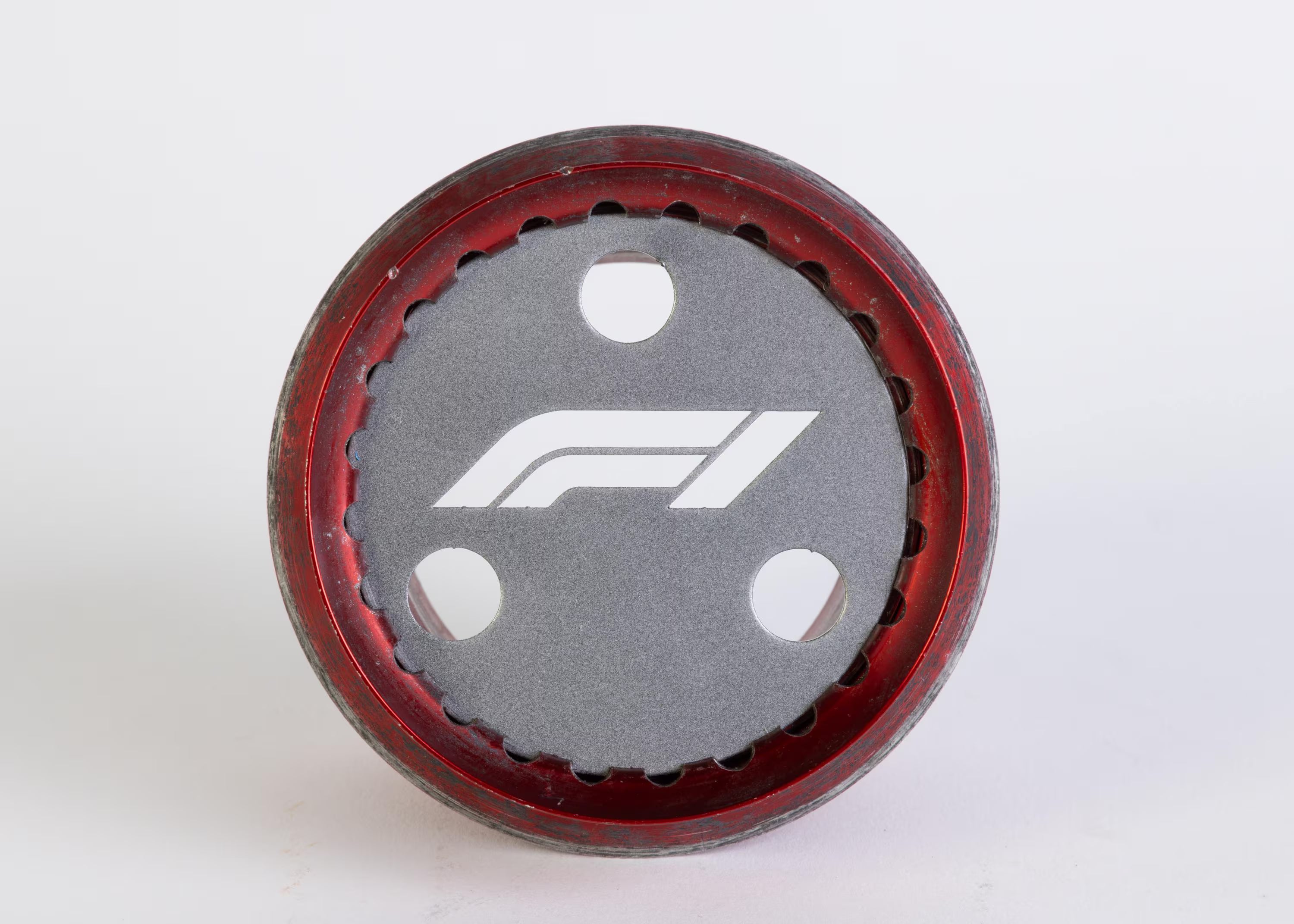 McLaren F1 Wheel Nut Pen Holder - Red Formula One Desk Decor