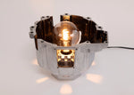 Load image into Gallery viewer, Maserati F136 Bell Housing Lamp - Table and Desk Lighting, Industrial Car Part Decor, Handmade
