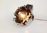 Load image into Gallery viewer, Maserati F136 Bell Housing Lamp - Table and Desk Lighting, Industrial Car Part Decor, Handmade

