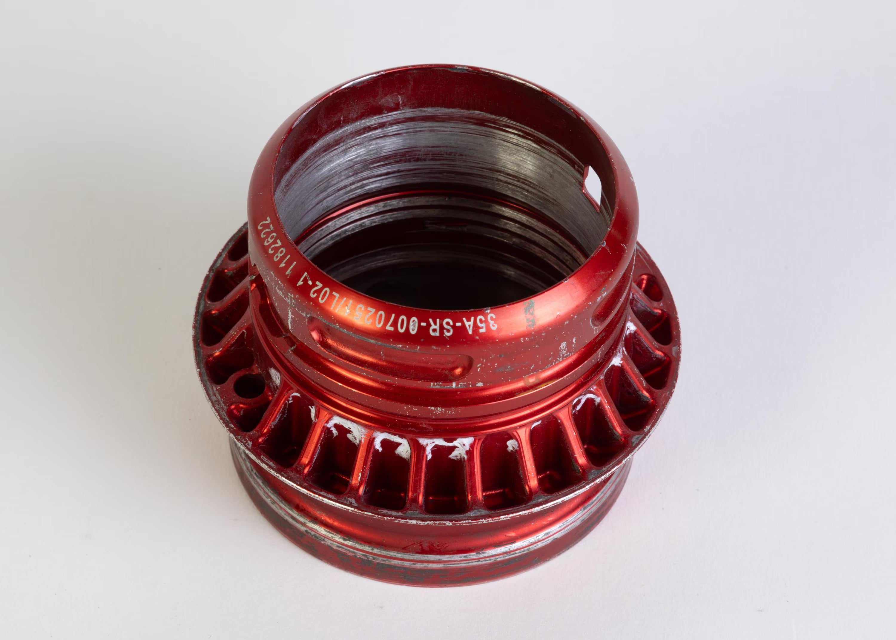 McLaren F1 Wheel Nut Pen Holder - Red Formula One Desk Decor