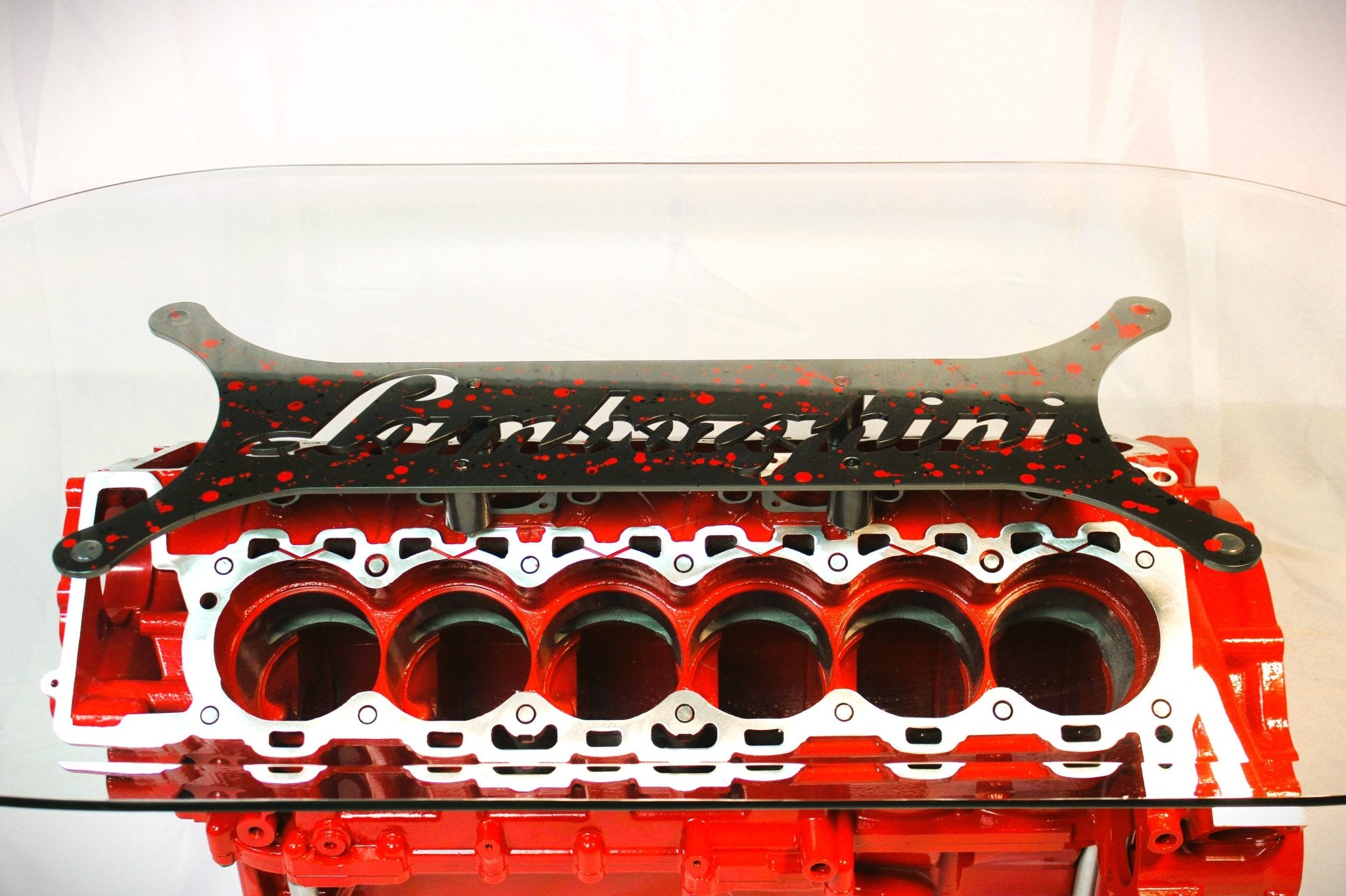 Lamborghini Aventador V12 Engine Table - Ben's Auto Decor