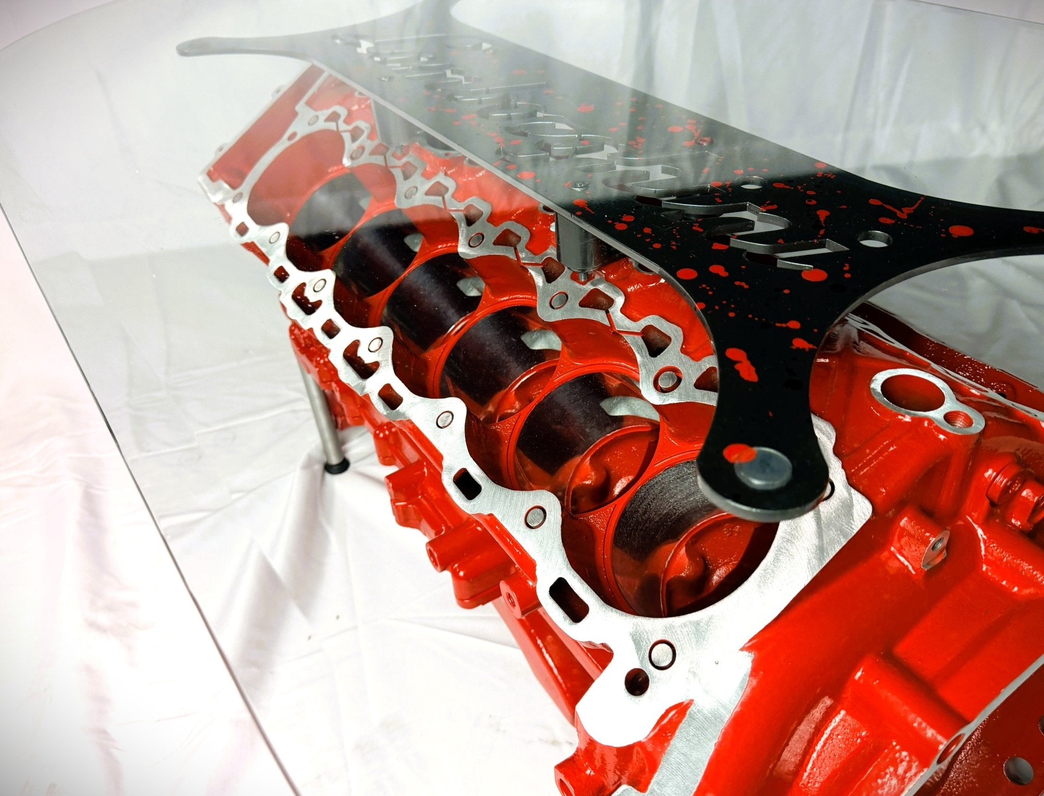 Lamborghini Aventador V12 Engine Table - Ben's Auto Decor