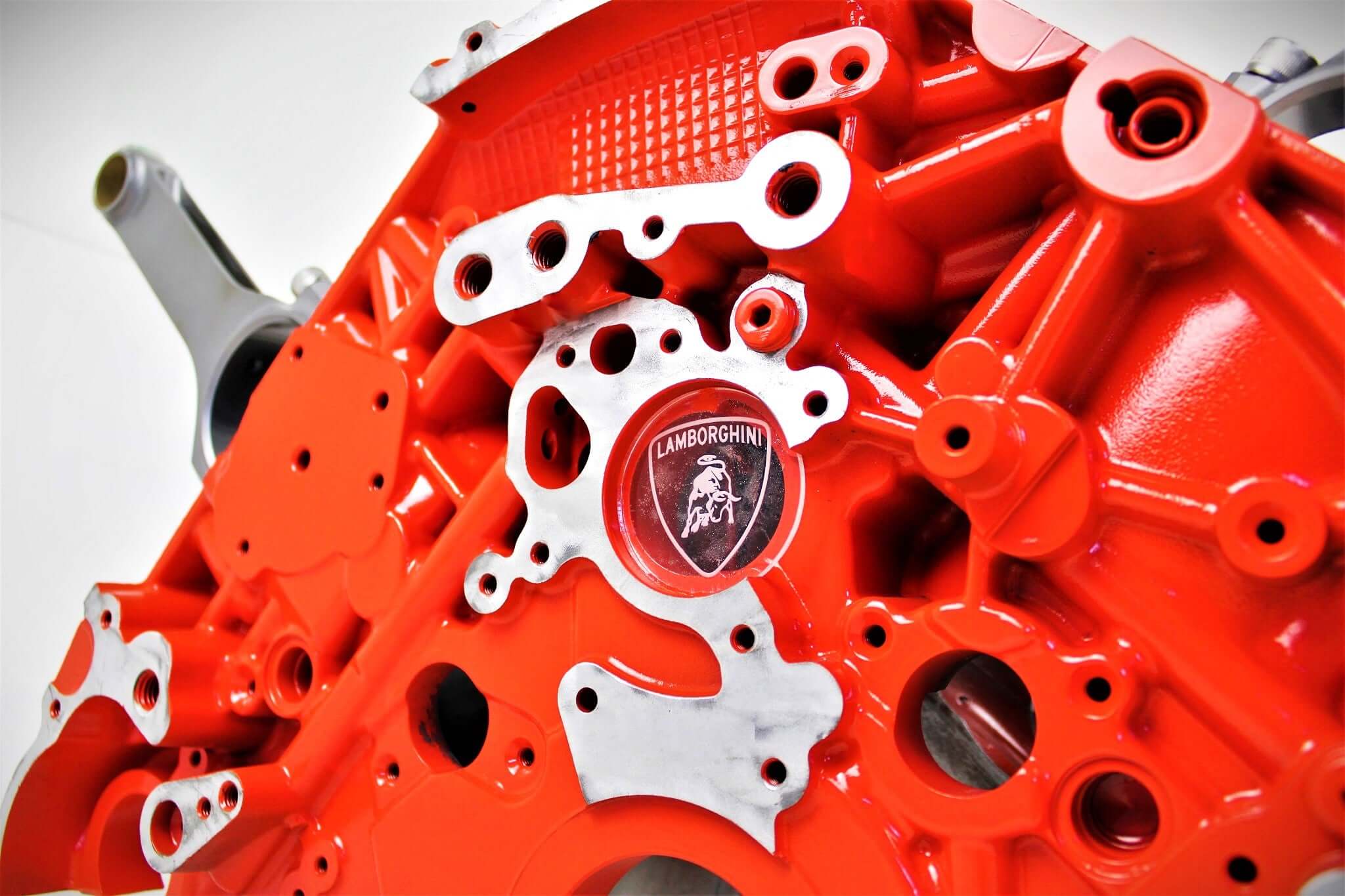 Lamborghini Gallardo V10 Engine Block Coffee Table - Unique Man Cave F