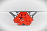 Load image into Gallery viewer, Lamborghini Gallardo V10 Engine Block Coffee Table - Unique Man Cave Furniture, Lamborghini Decor - Ben&#39;s Auto Decor
