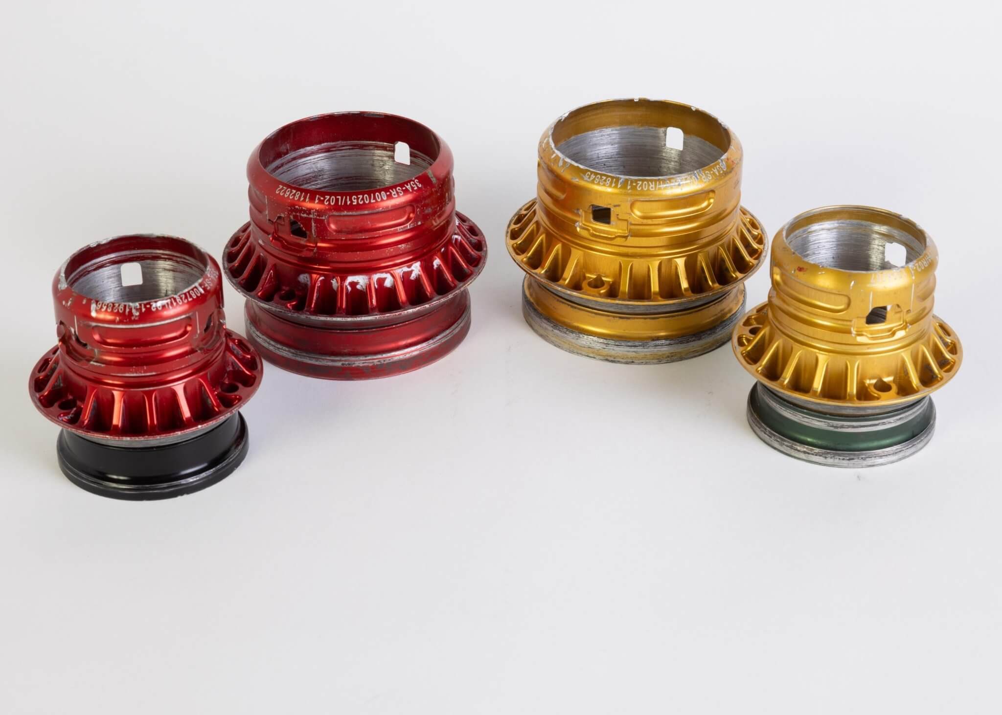 McLaren F1 Rear Wheel Nut Pen Holder - Red Formula One Desk Decor - Ben's Auto Decor