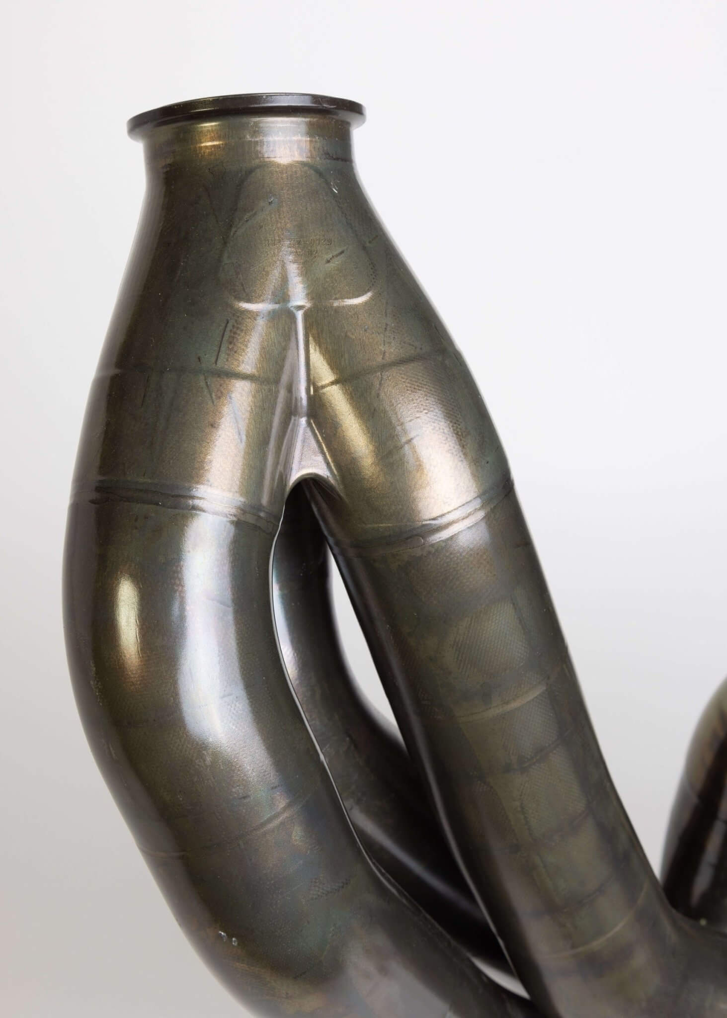 McLaren F1 Sculpture from Genuine Exhaust Manifold - Lando Norris 2019 V6 Patina Car Parts - Ben's Auto Decor