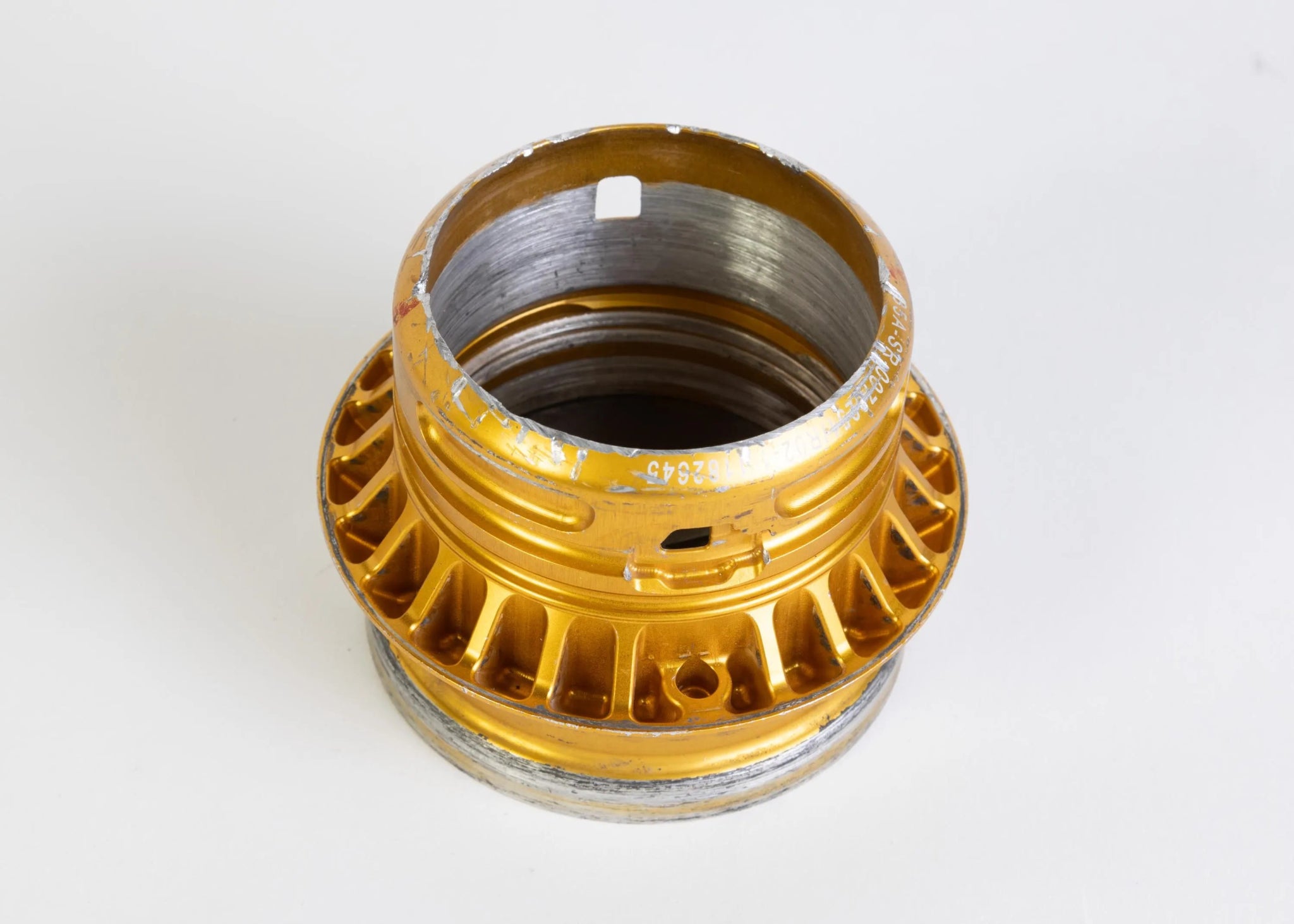 McLaren F1 Wheel Nut Pen Holder - Gold Formula One Desk Decor - Ben's Auto Decor