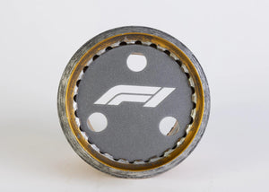 McLaren F1 Wheel Nut Pen Holder - Gold Formula One Desk Decor - Ben's Auto Decor