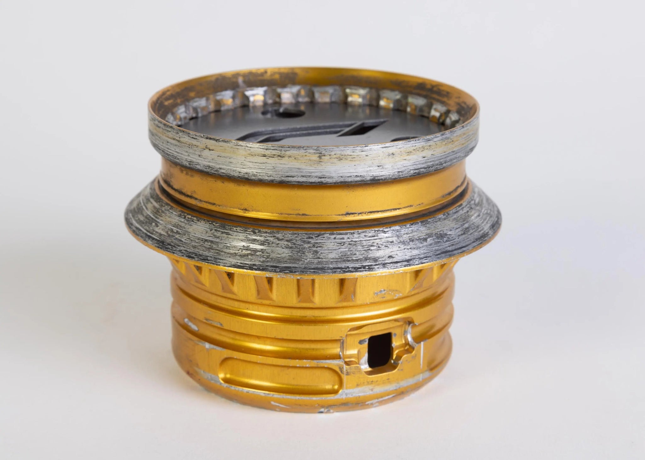 McLaren F1 Wheel Nut Pen Holder - Gold Formula One Desk Decor - Ben's Auto Decor