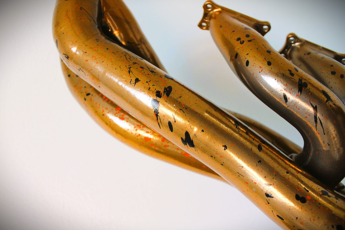 McLaren Formula 1 Exhaust Manifold Sculpture - "Afterburn" - Ben's Auto Decor