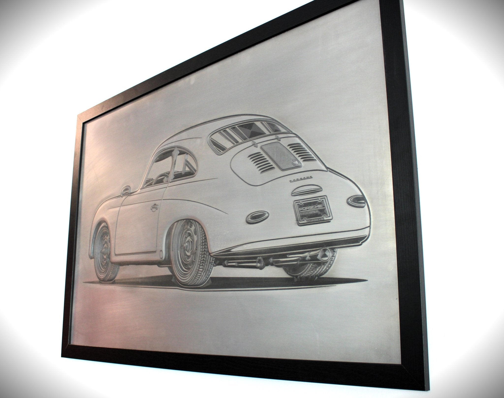 Personalized Bead - Rolled Metal Car Art - Custom Automotive Embossed Wall Decor - Ben's Auto Decor