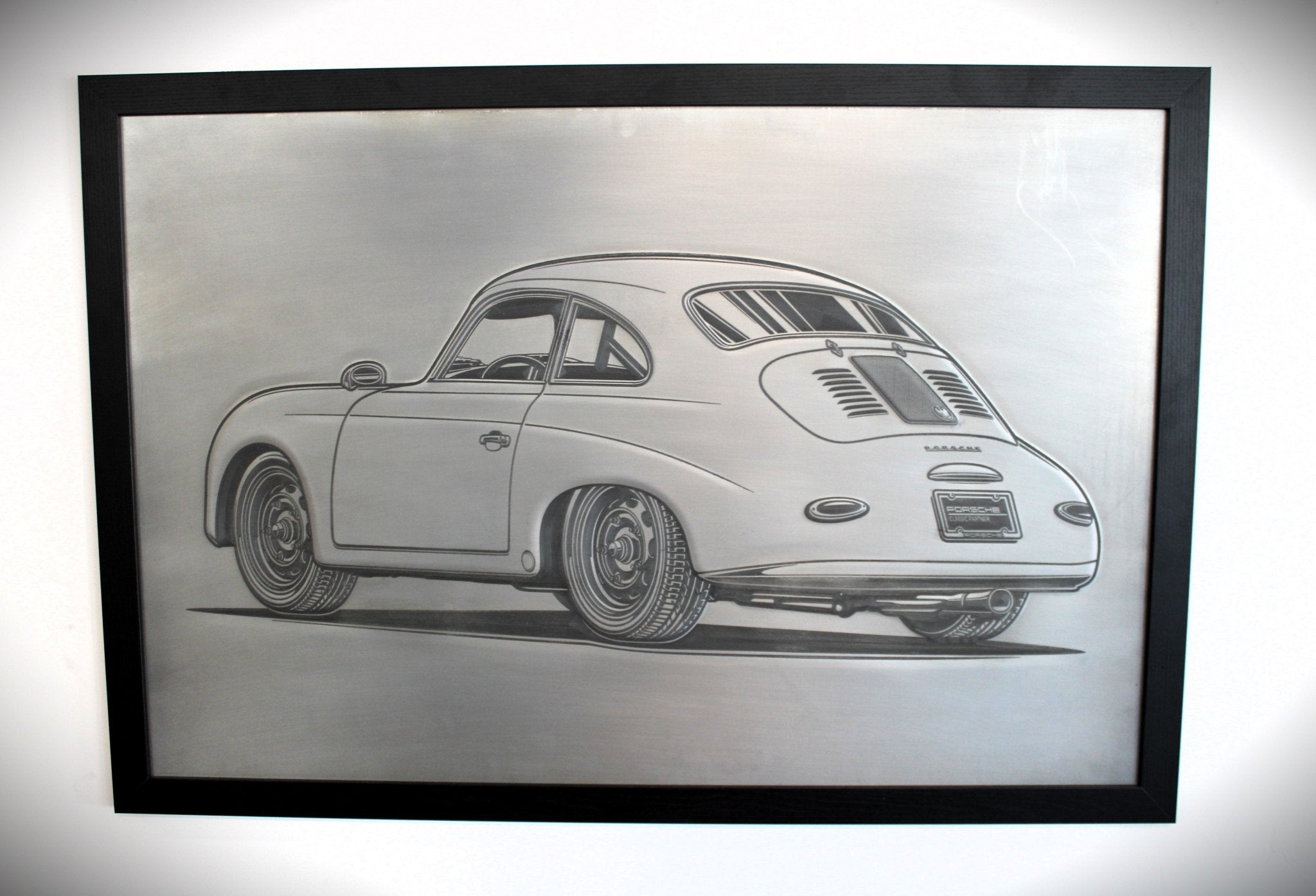 Personalized Bead - Rolled Metal Car Art - Custom Automotive Embossed Wall Decor - Ben's Auto Decor