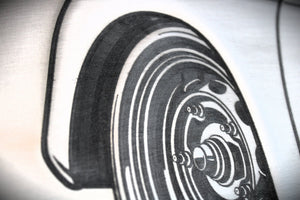 Personalized Bead - Rolled Metal Car Art - Custom Automotive Embossed Wall Decor - Ben's Auto Decor