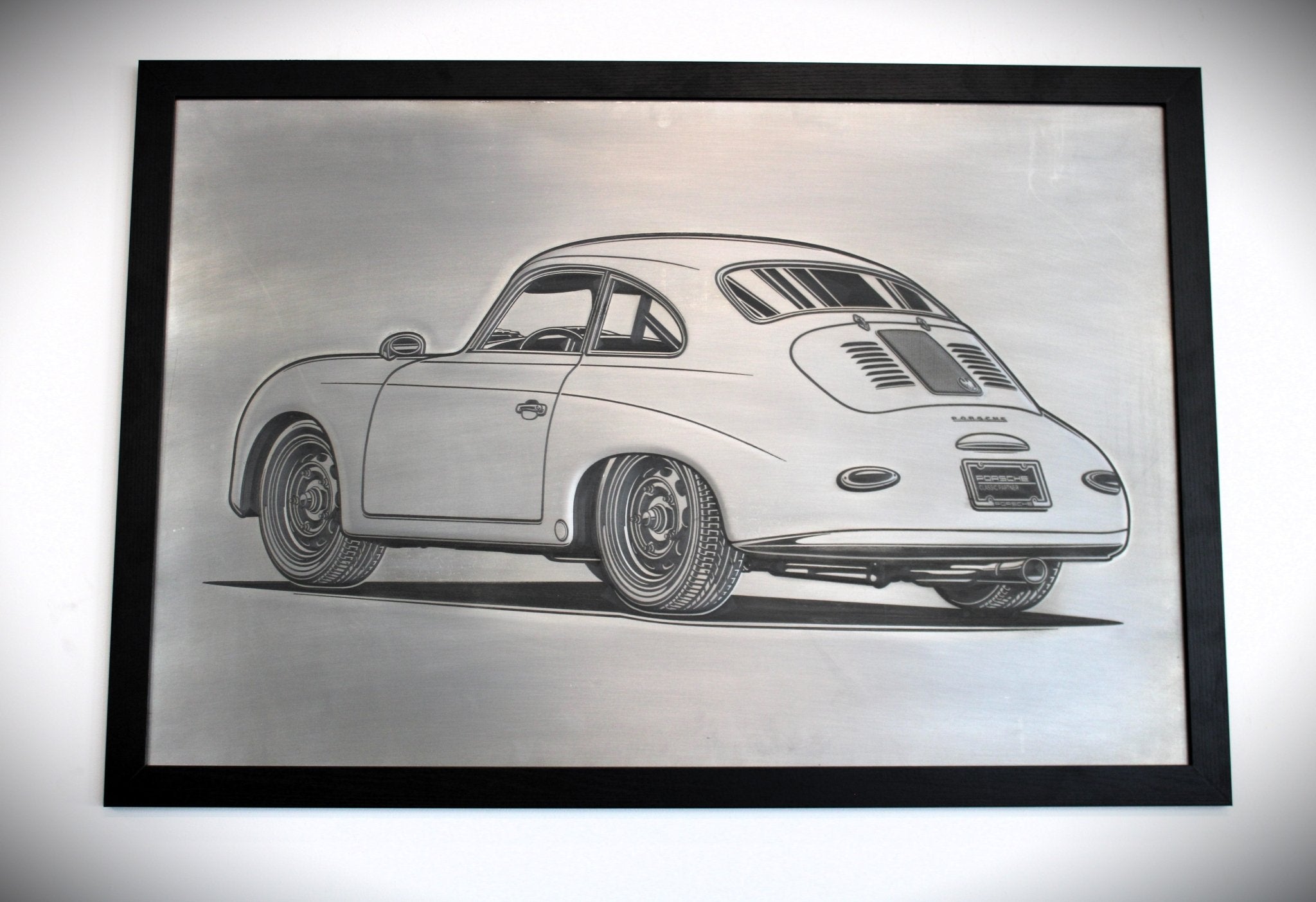 Personalized Bead - Rolled Metal Car Art - Custom Automotive Embossed Wall Decor - Ben's Auto Decor