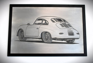 Personalized Bead - Rolled Metal Car Art - Custom Automotive Embossed Wall Decor - Ben's Auto Decor