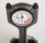Load image into Gallery viewer, Piston Clock with White RPM Gauge Face - Unique Car Enthusiast Gift, Steampunk Clock for Gearheads, Automotive Decor - Ben&#39;s Auto Decor
