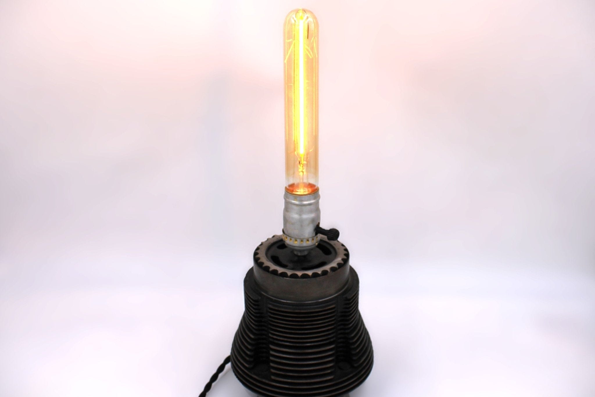 Porsche 911 Cylinder Lamp - Air - Cooled Cylinder Automotive Decor, Steampunk Lamp, Unique Porche Gift - Ben's Auto Decor