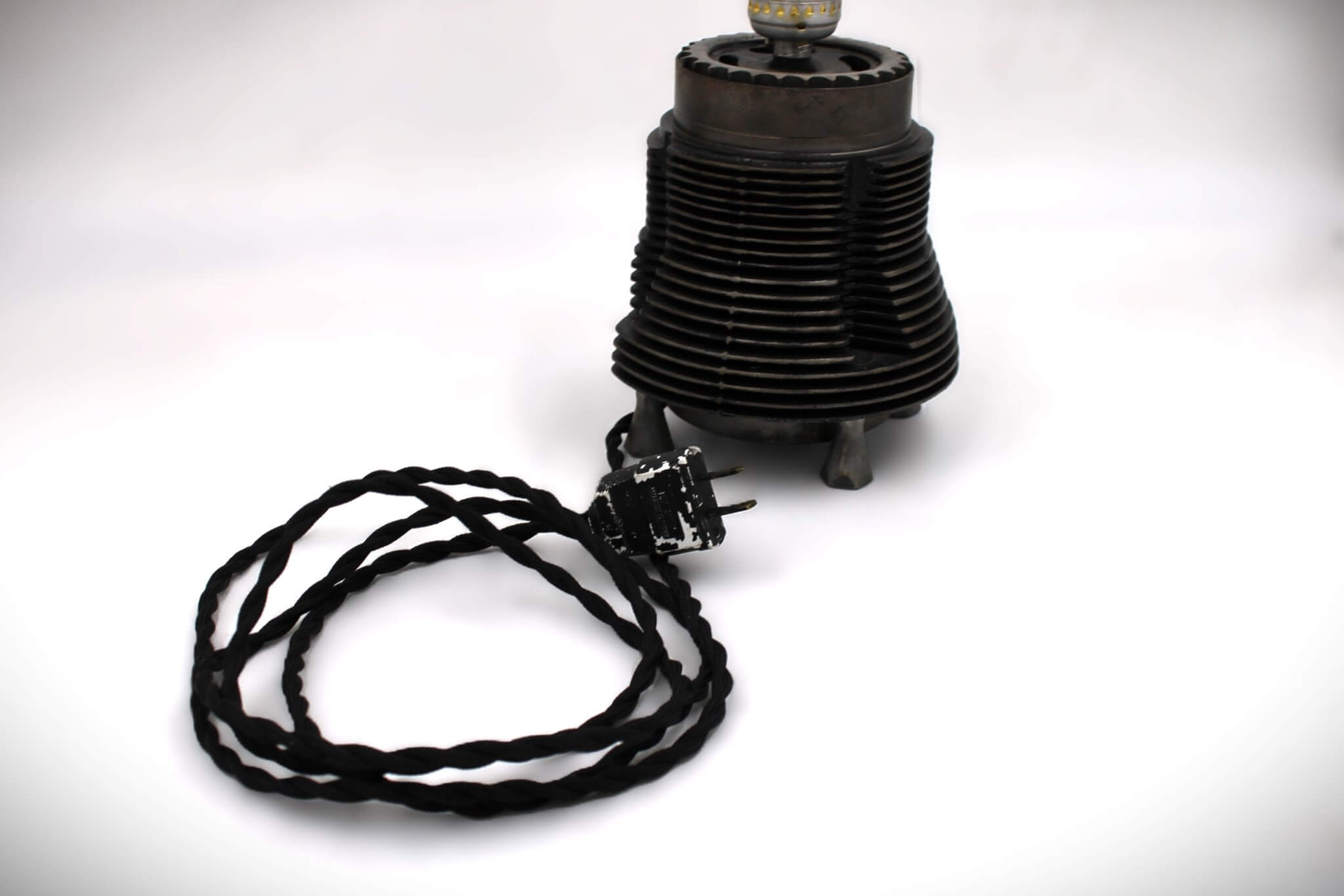 Porsche 911 Cylinder Lamp - Air - Cooled Cylinder Automotive Decor, Steampunk Lamp, Unique Porche Gift - Ben's Auto Decor