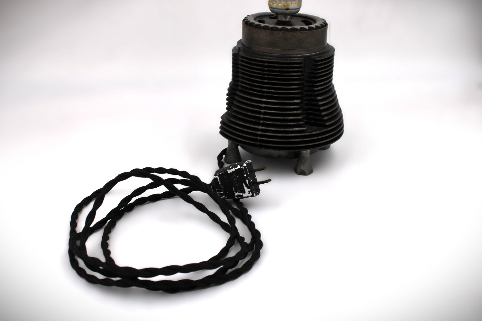 Porsche 911 Cylinder Lamp - Air - Cooled Cylinder Automotive Decor, Steampunk Lamp, Unique Porche Gift - Ben's Auto Decor