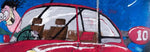 Load image into Gallery viewer, Porsche 911 Hood Art - Hand - Painted Automotive Artwork, Unique Piece &#39;GULP&#39; - Ben&#39;s Auto Decor
