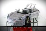 Load image into Gallery viewer, Porsche Carrera GT Wire Car Model - Handcrafted Car Enthusiast Decor, One - Of - A - Kind Masterpiece, Showroom Collectible, Limited Edition - Ben&#39;s Auto Decor
