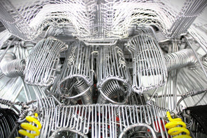 Porsche Carrera GT Wire Car Model - Handcrafted Car Enthusiast Decor, One - Of - A - Kind Masterpiece, Showroom Collectible, Limited Edition - Ben's Auto Decor