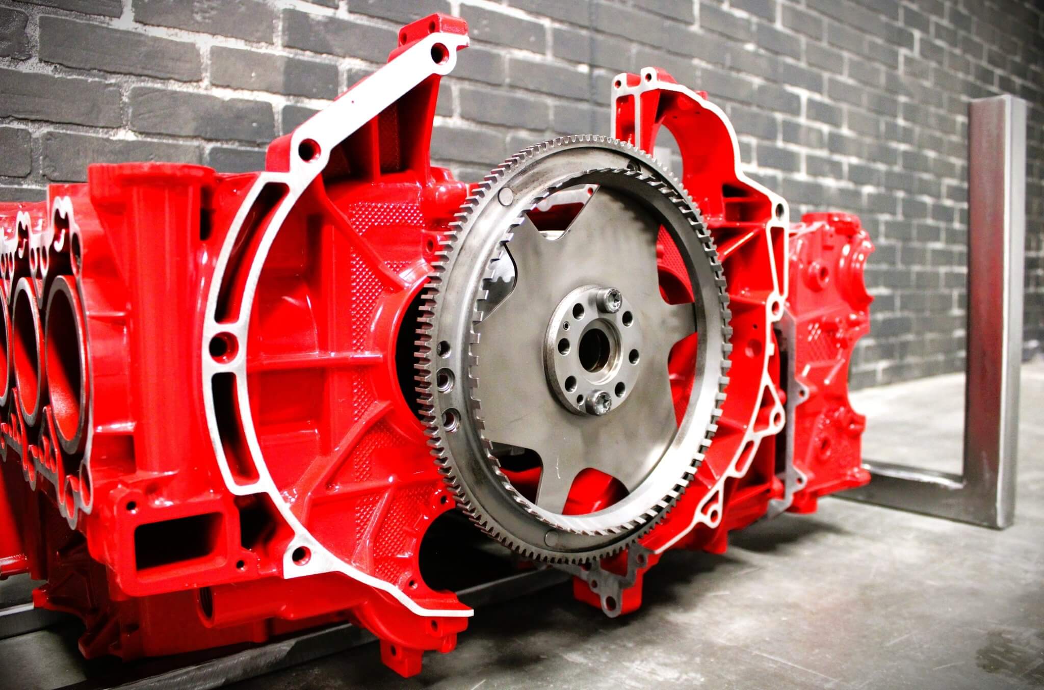 Porsche Engine Coffee Table – Exploded Diagram Display with Crankshaft & Heads | Industrial Frame | Custom Finish | Glass Top Included - Ben's Auto Decor