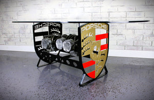 Porsche Flat - 6 Crankshaft Engine Coffee Table - Ben's Auto Decor