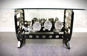 Porsche Flat - 6 Crankshaft Engine Coffee Table - Ben's Auto Decor