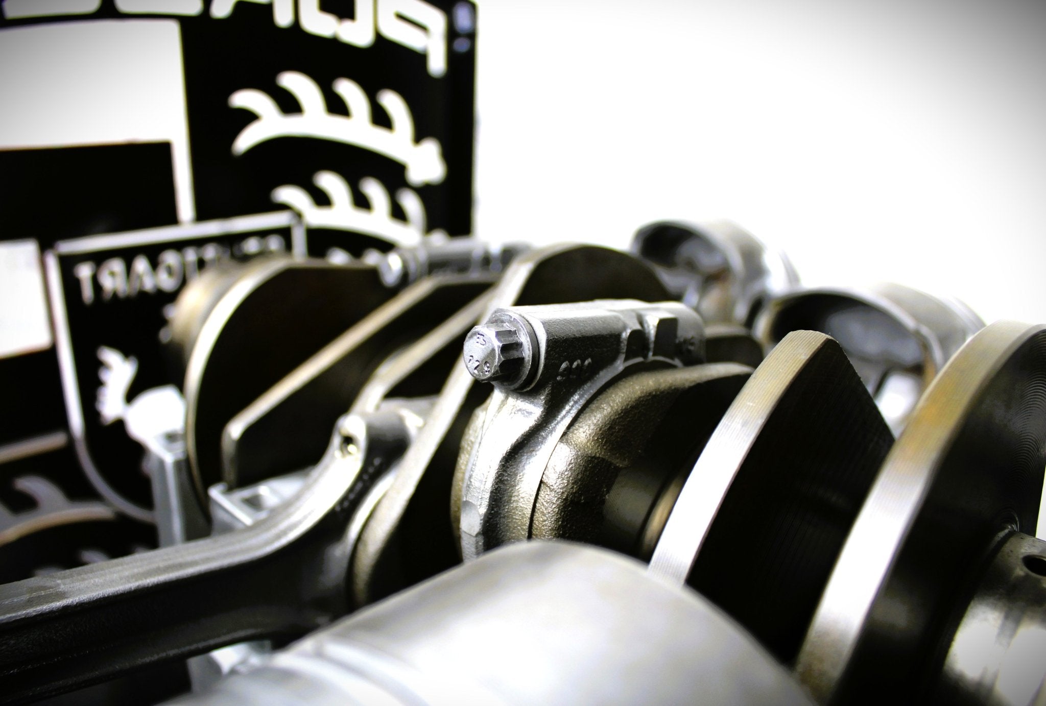 Porsche Flat - 6 Crankshaft Engine Coffee Table - Ben's Auto Decor