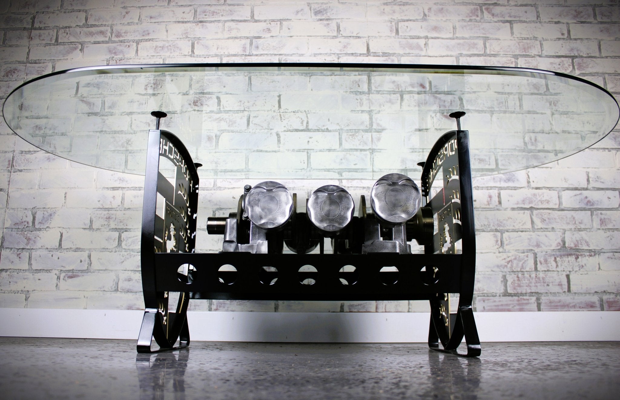 Porsche Flat - 6 Crankshaft Engine Coffee Table - Ben's Auto Decor