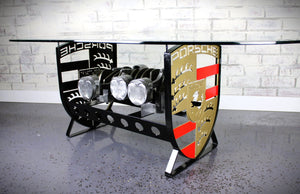 Porsche Flat - 6 Crankshaft Engine Coffee Table - Ben's Auto Decor